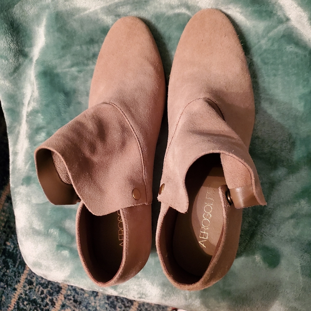 Aerosol leather ankle booties. PERFECT condition - Picture 4 of 8